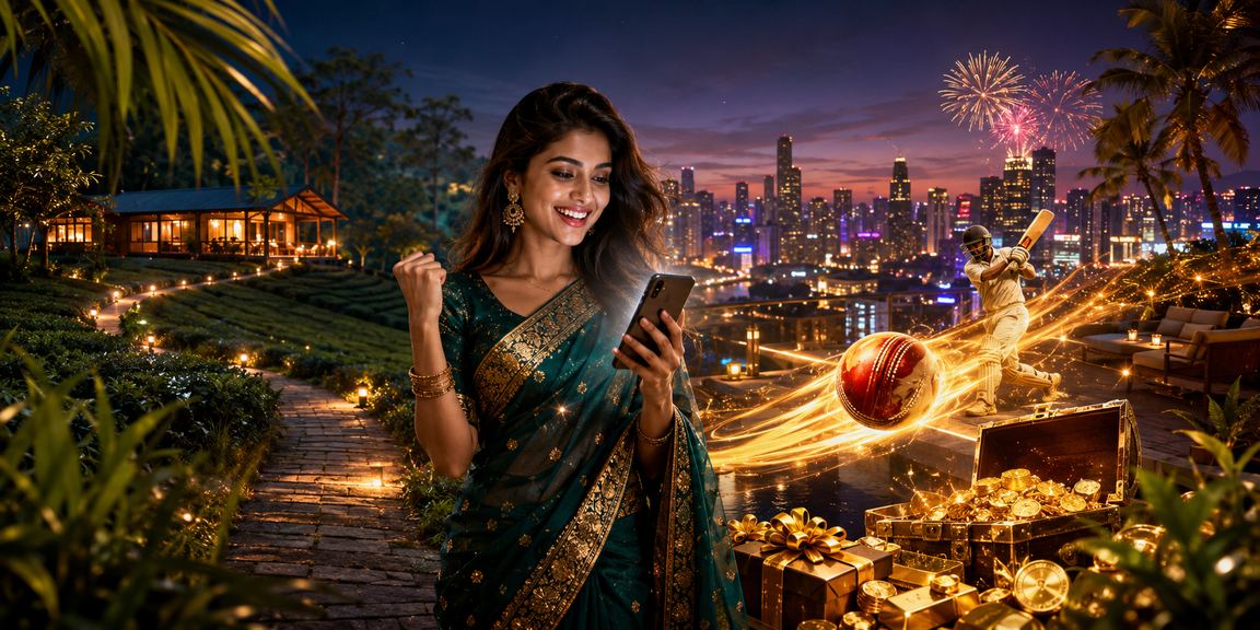সিলেটের বাগানে ক্রিকেট বেটিং করার দৃশ্য